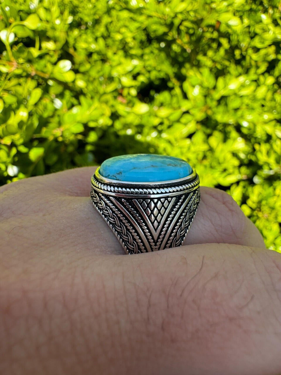Wisdom Is Power Ring | 925 Silver Oxidized