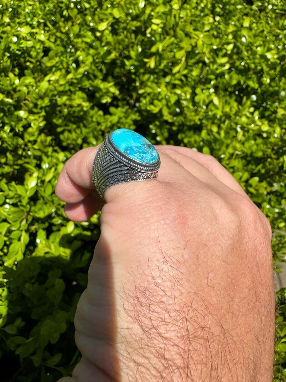 Wisdom Is Power Ring | 925 Silver Oxidized