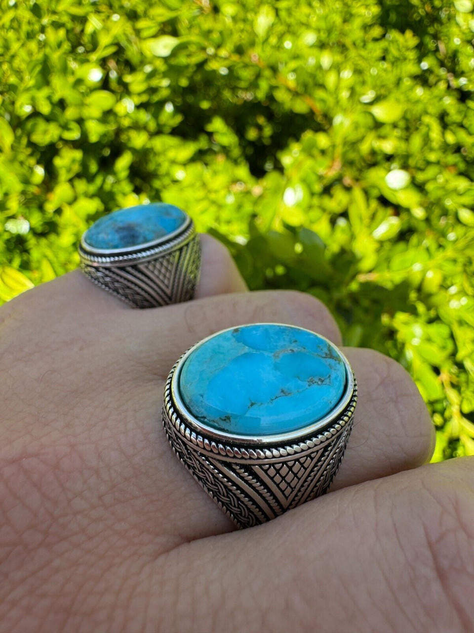 Wisdom Is Power Ring | 925 Silver Oxidized