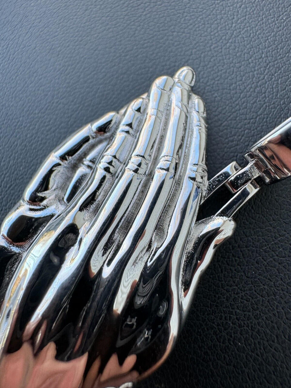 Praying Folded Hands Religious Pendant | 925 Silver