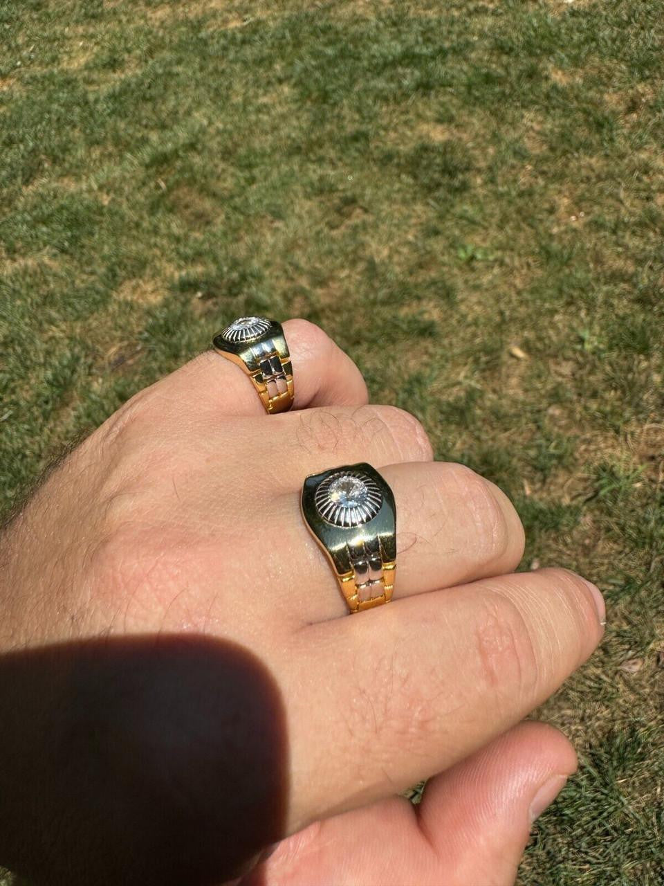 Presidential Watch Star Ring | CZ Stones