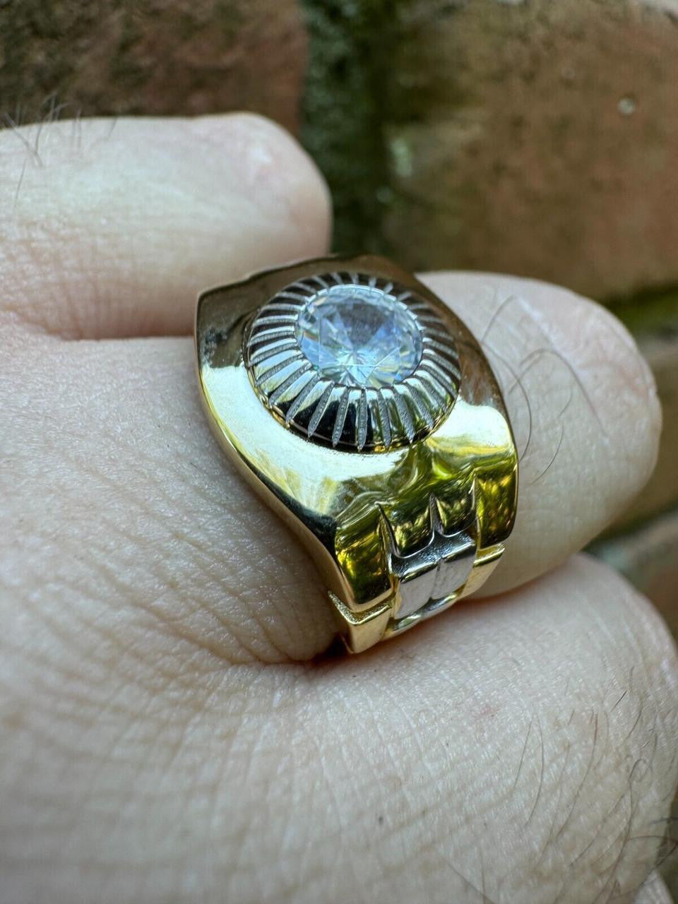 Presidential Watch Star Ring | CZ Stones