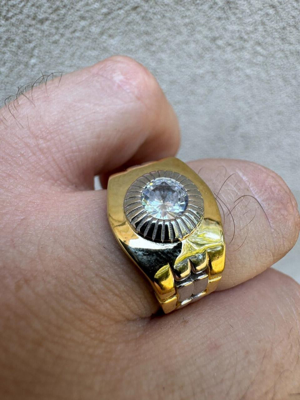 Presidential Watch Star Ring | CZ Stones