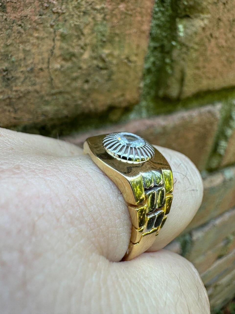 Presidential Watch Star Ring | CZ Stones
