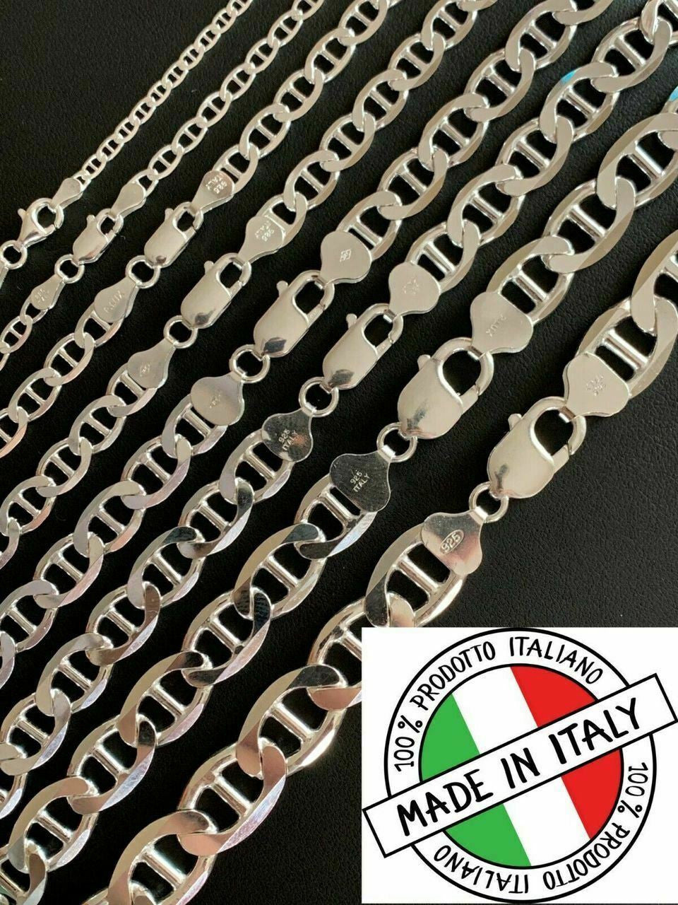 Mariner Link Chain Necklace Or Bracelet | 925 Sterling Silver