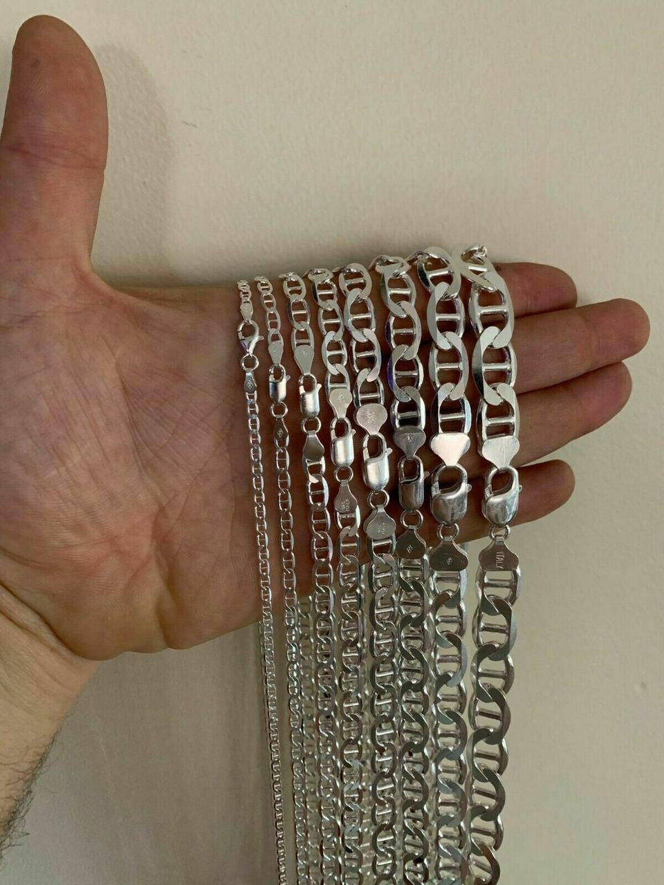 Mariner Link Chain Necklace Or Bracelet | 925 Sterling Silver