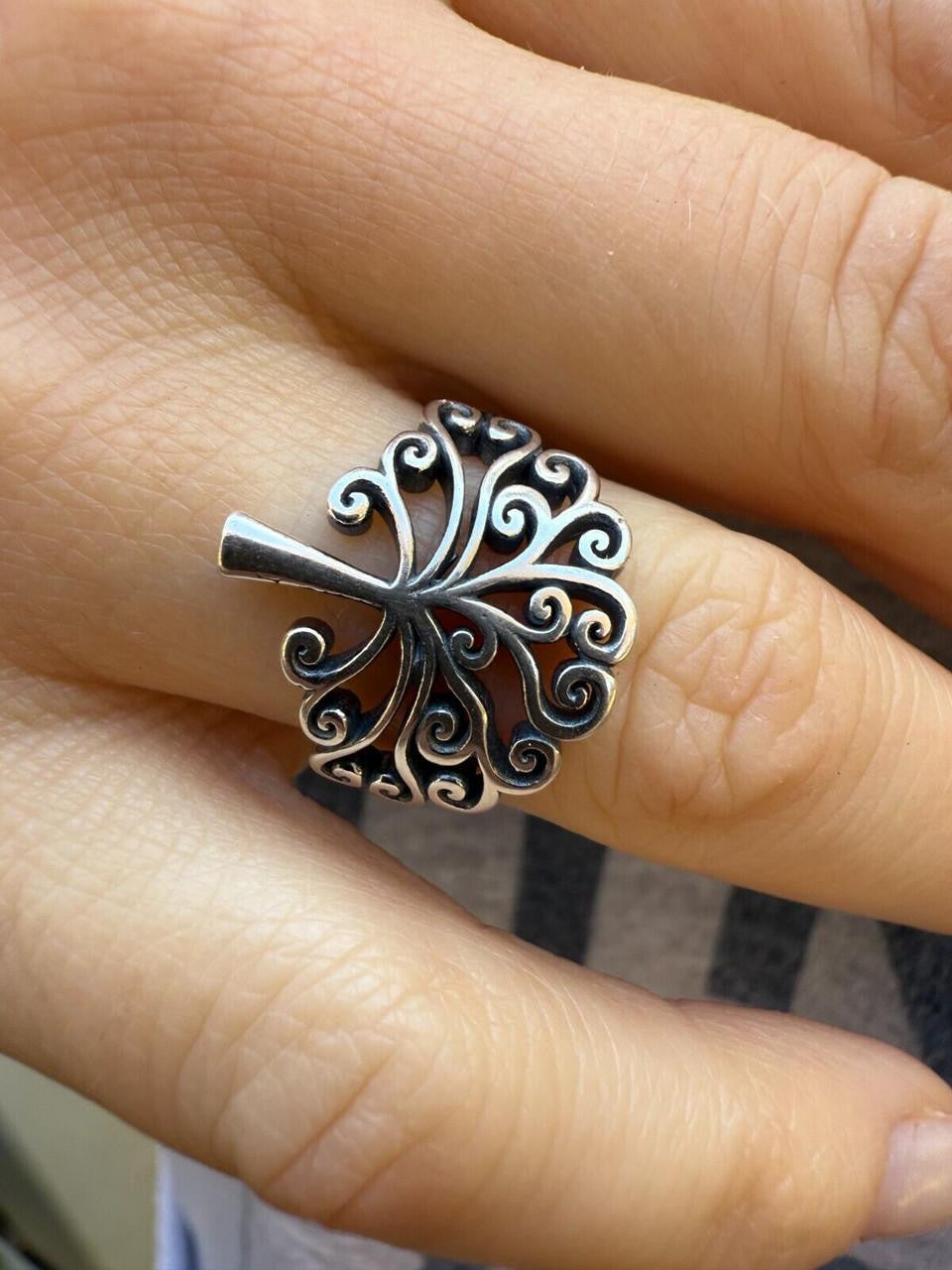 Tree Of Life Ring | 925 Silver