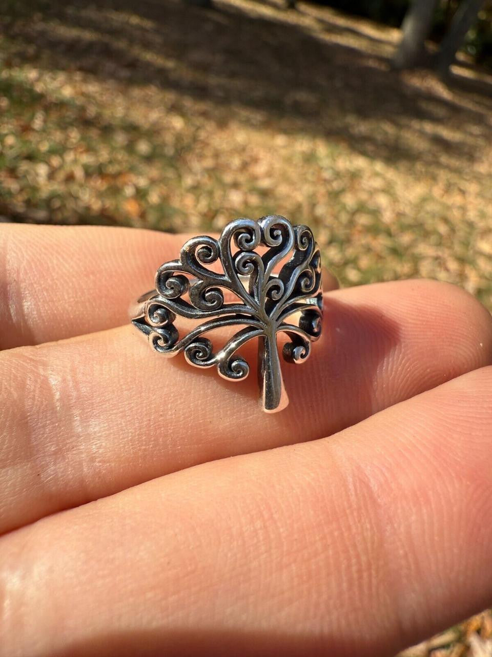 Tree Of Life Ring | 925 Silver