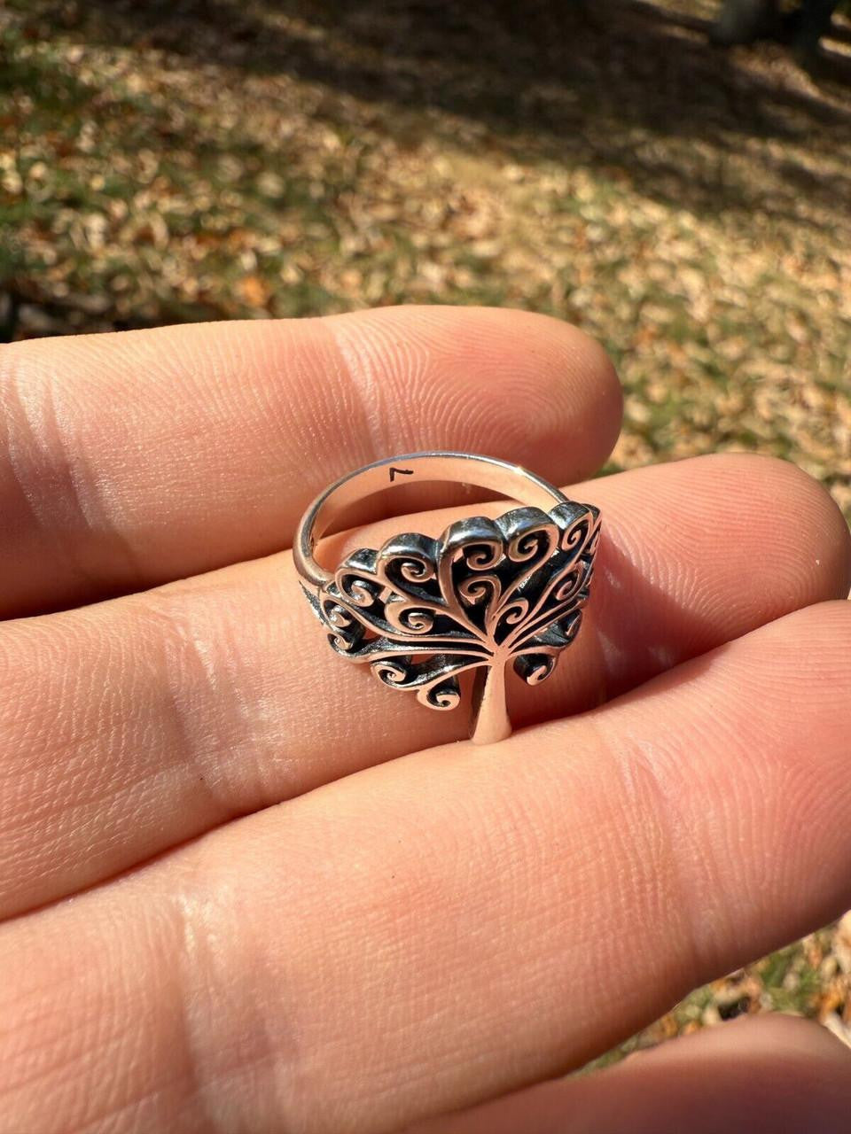 Tree Of Life Ring | 925 Silver