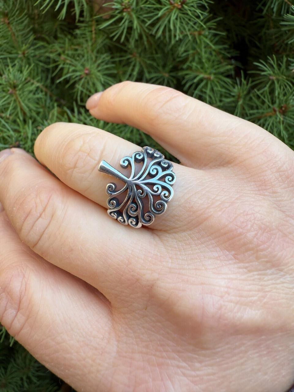 Tree Of Life Ring | 925 Silver