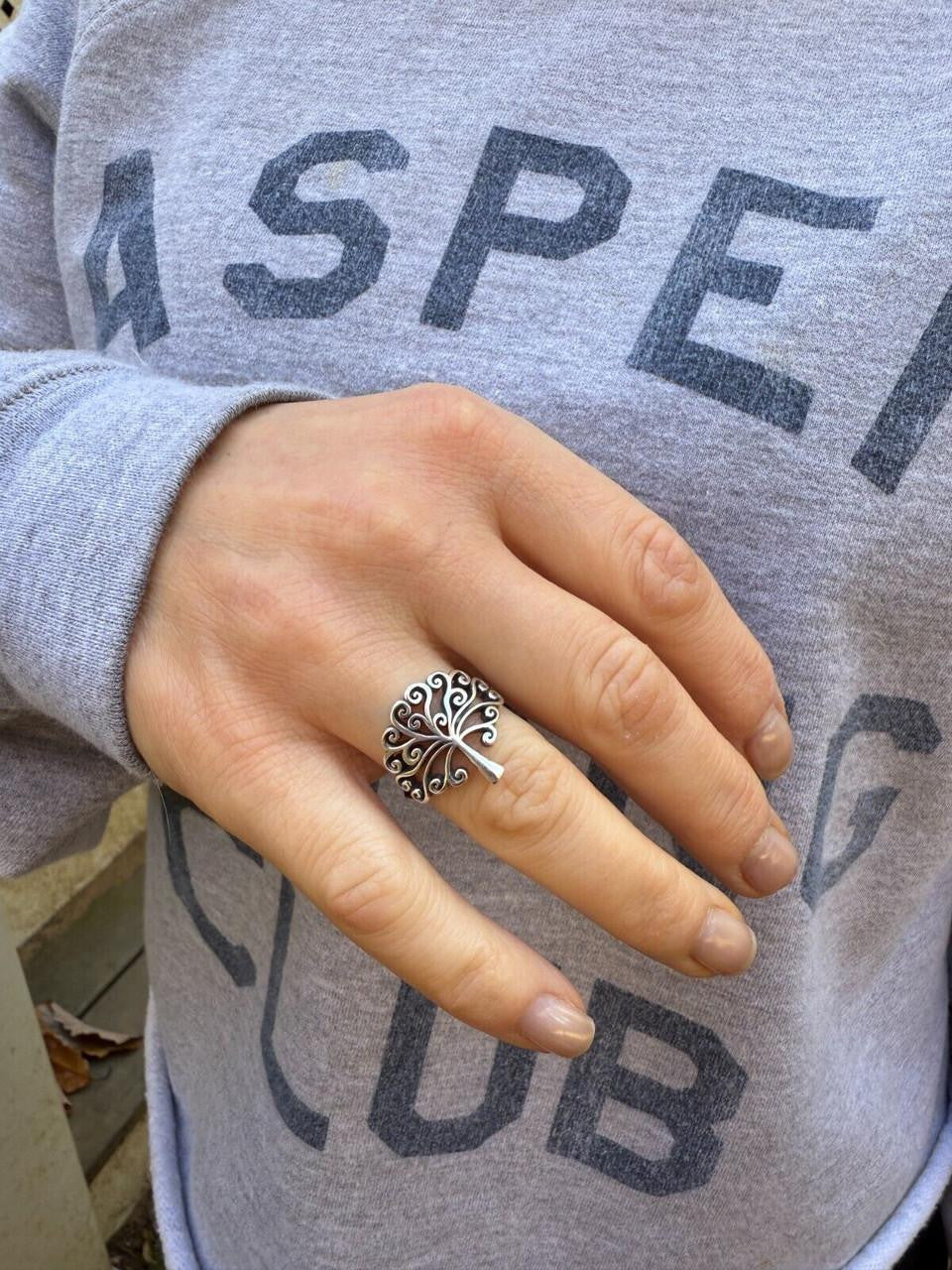 Tree Of Life Ring | 925 Silver