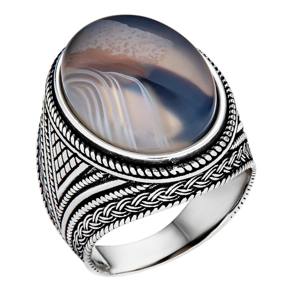 Wisdom Is Power Ring | 925 Silver Oxidized