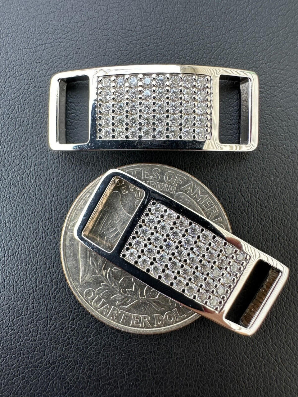 Moissanite Iced Out Lace Locks | 925 Silver