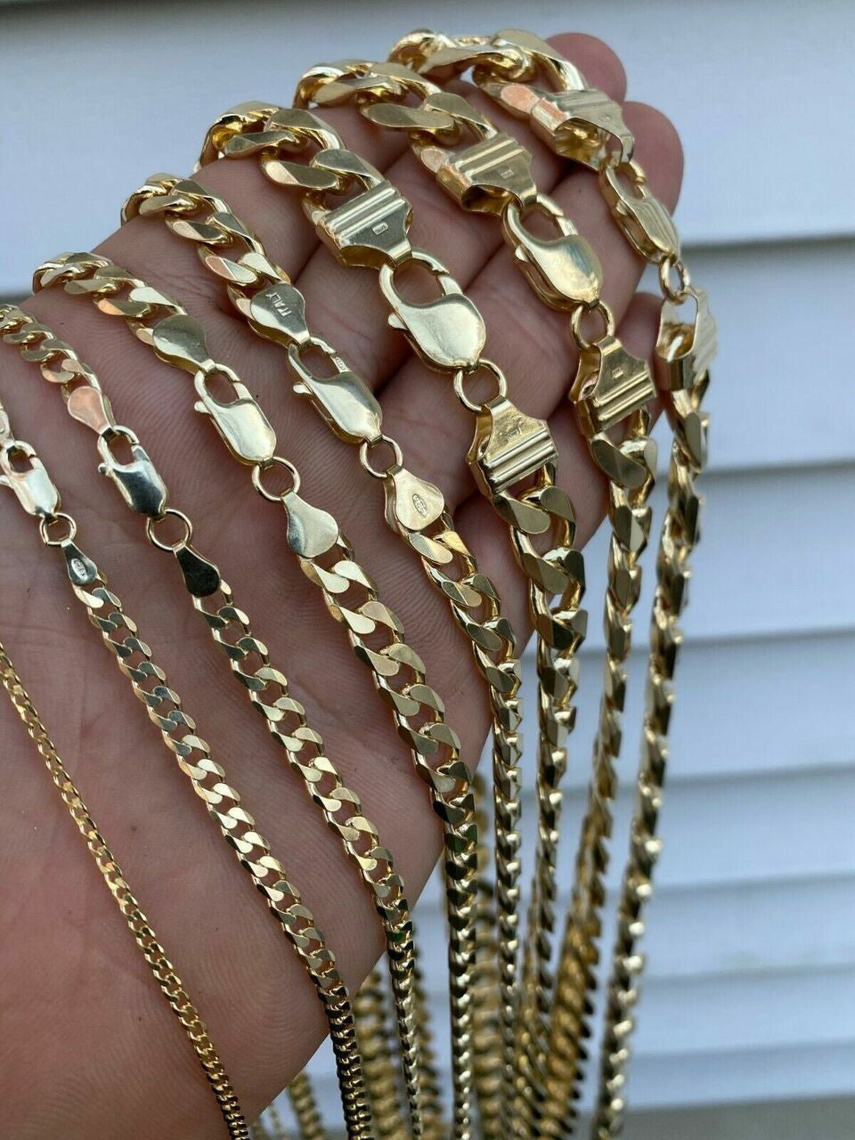 Curb Link Chain Necklace Or Bracelet | 14k Gold Vermeil 925 Silver