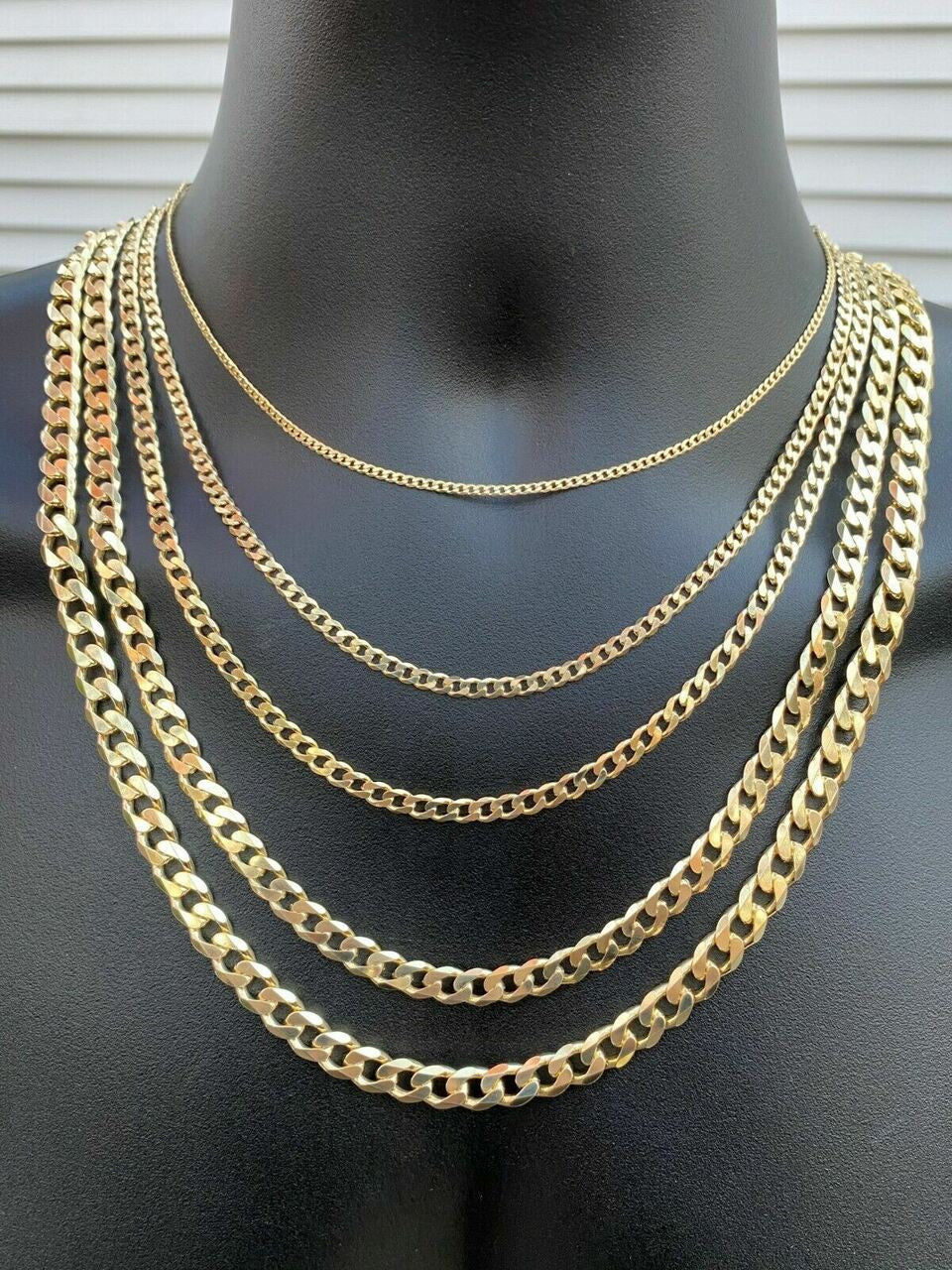 Curb Link Chain Necklace Or Bracelet | 14k Gold Vermeil 925 Silver
