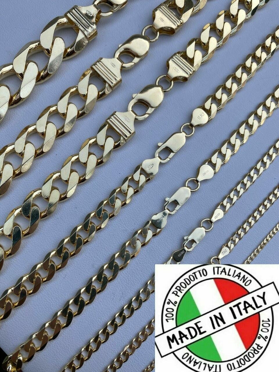 Curb Link Chain Necklace Or Bracelet | 14k Gold Vermeil 925 Silver