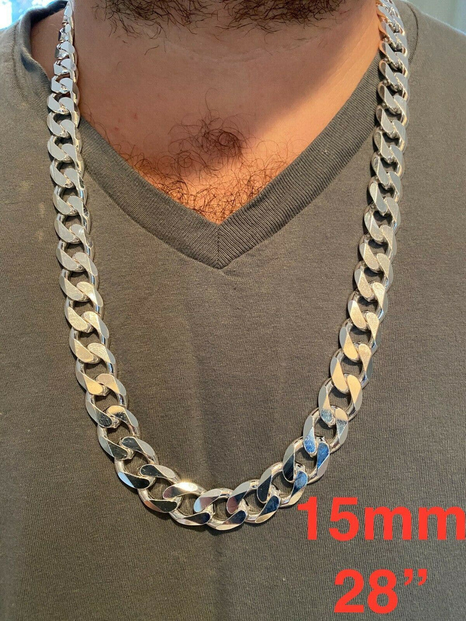 Curb Link Chain Necklace Or Bracelet | 925 Sterling Silver
