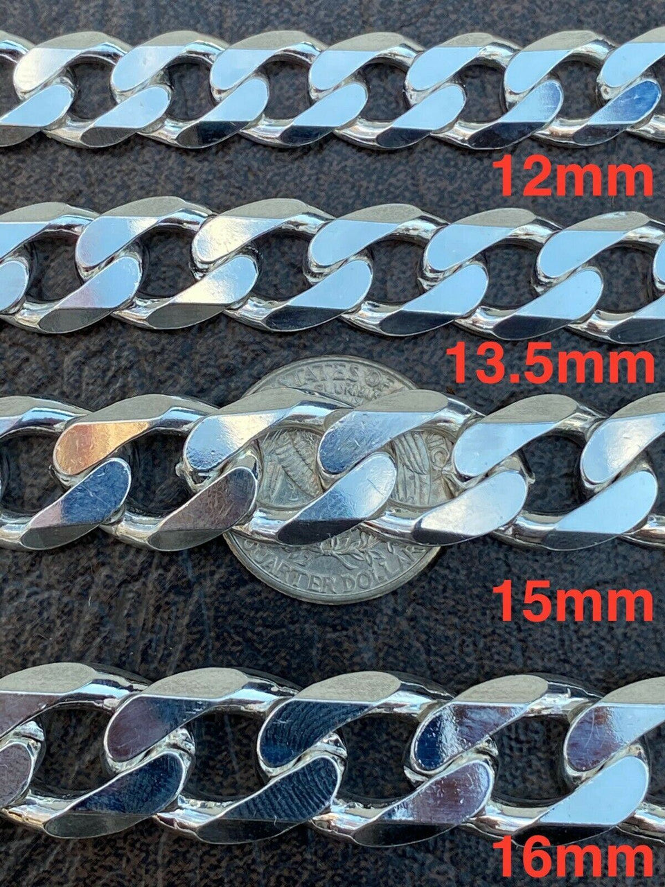 Curb Link Chain Necklace Or Bracelet | 925 Sterling Silver