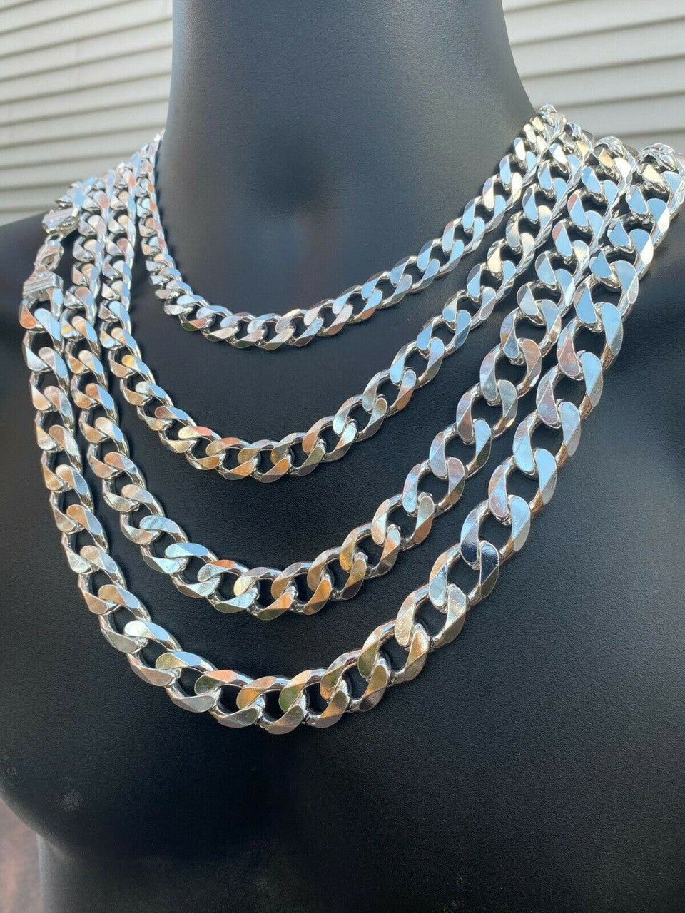 Curb Link Chain Necklace Or Bracelet | 925 Sterling Silver