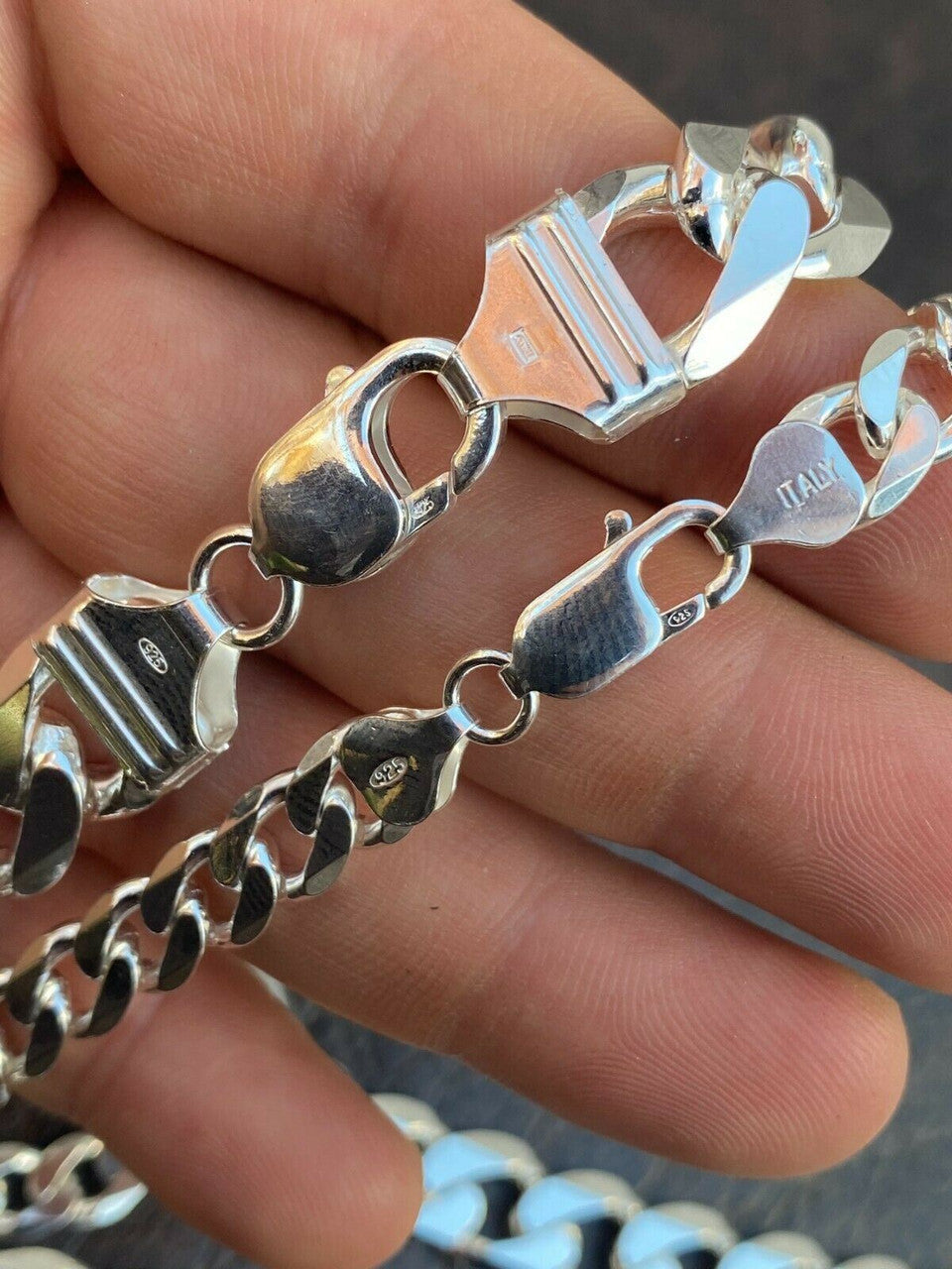 Curb Link Chain Necklace Or Bracelet | 925 Sterling Silver