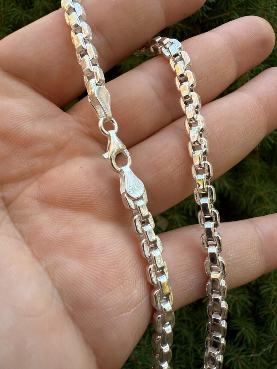 Puffed Rolo Bracelet | Hollow 925 Sterling Silver