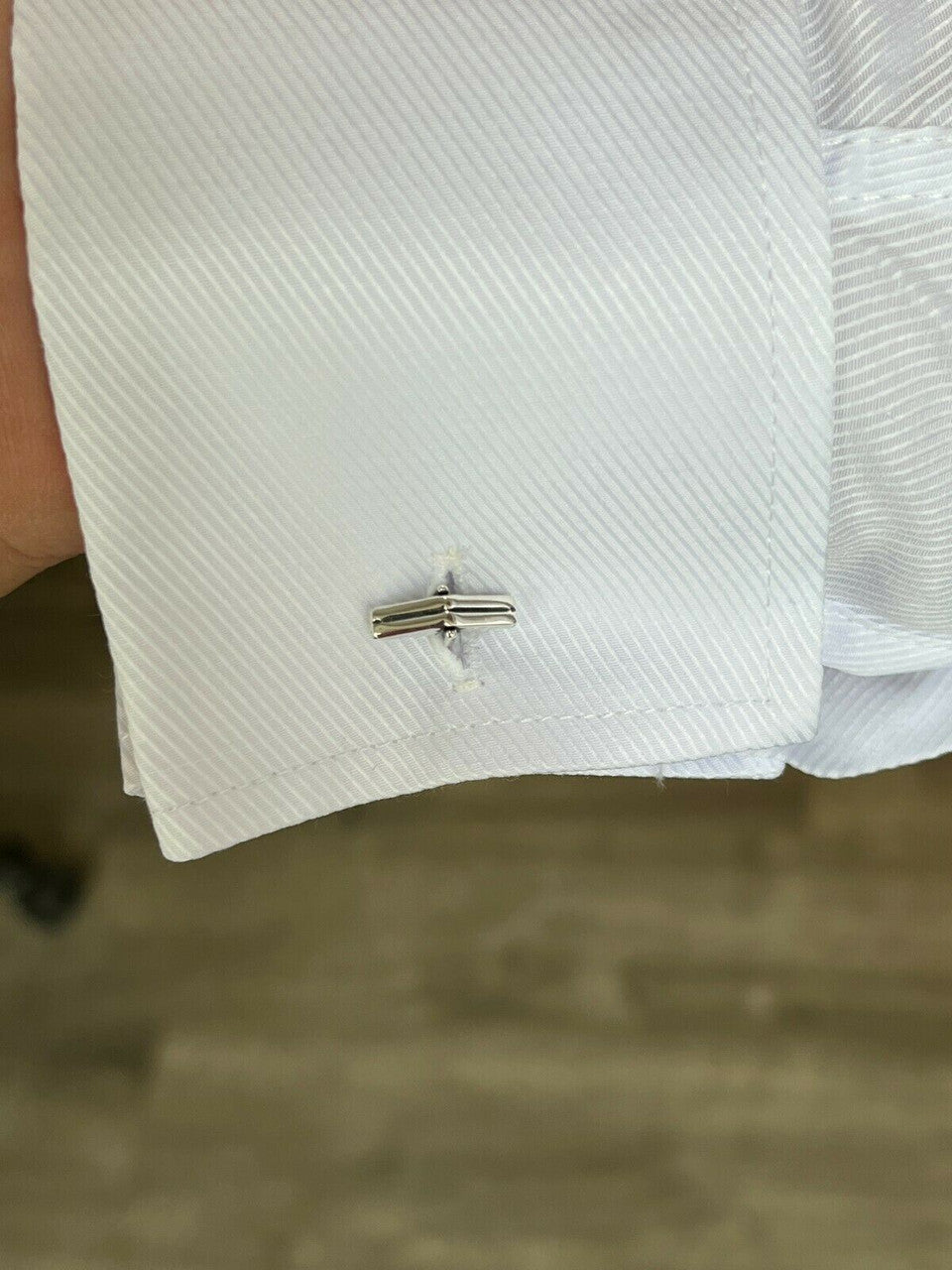Cufflinks Round Classic | 925 Silver