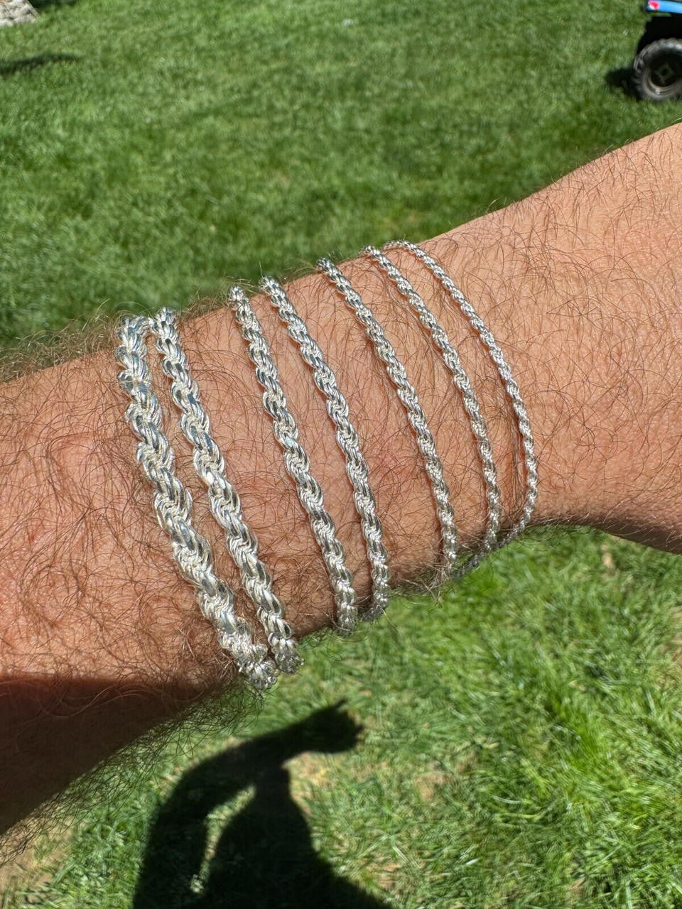Rope Bracelet | 925 Sterling Silver