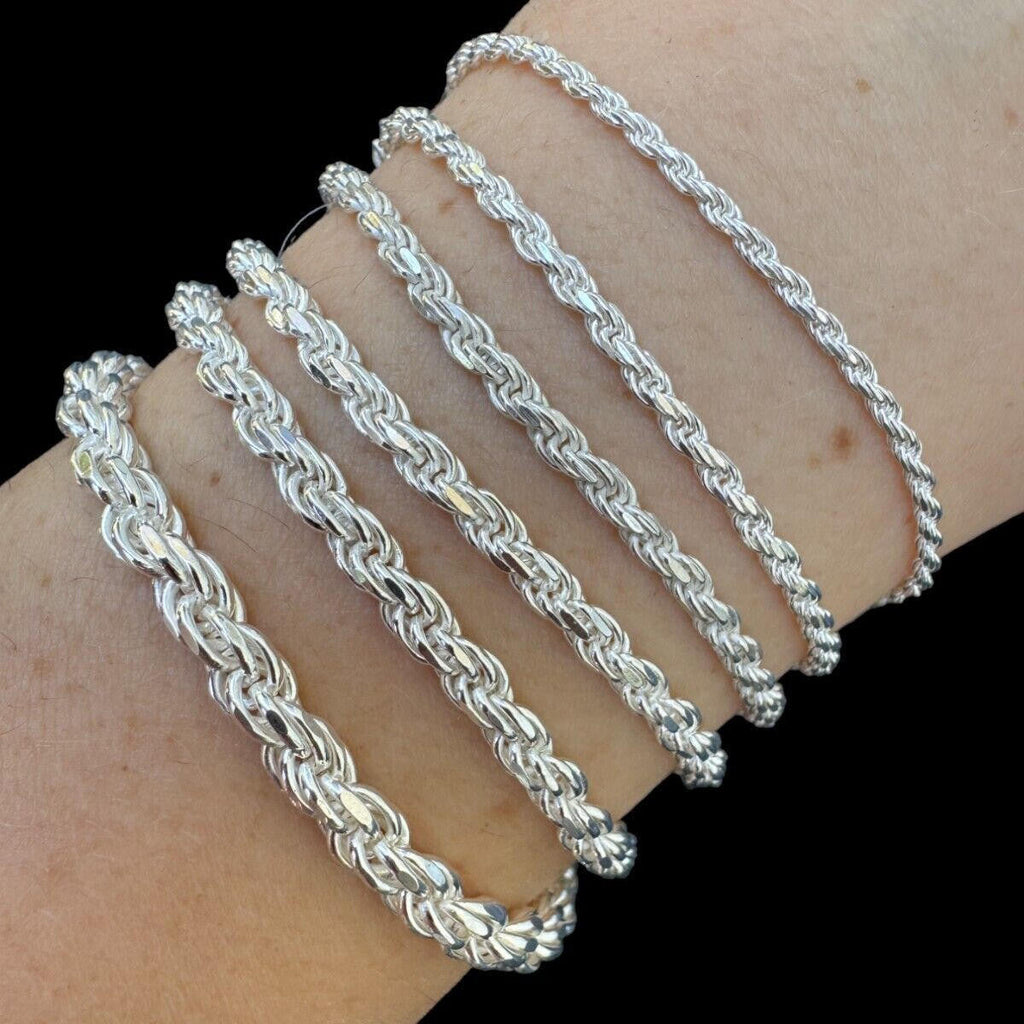 Rope Bracelet | 925 Sterling Silver