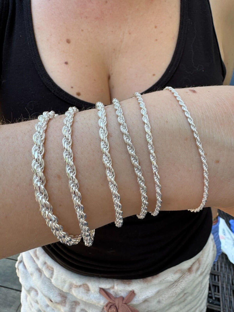 Rope Bracelet | 925 Sterling Silver