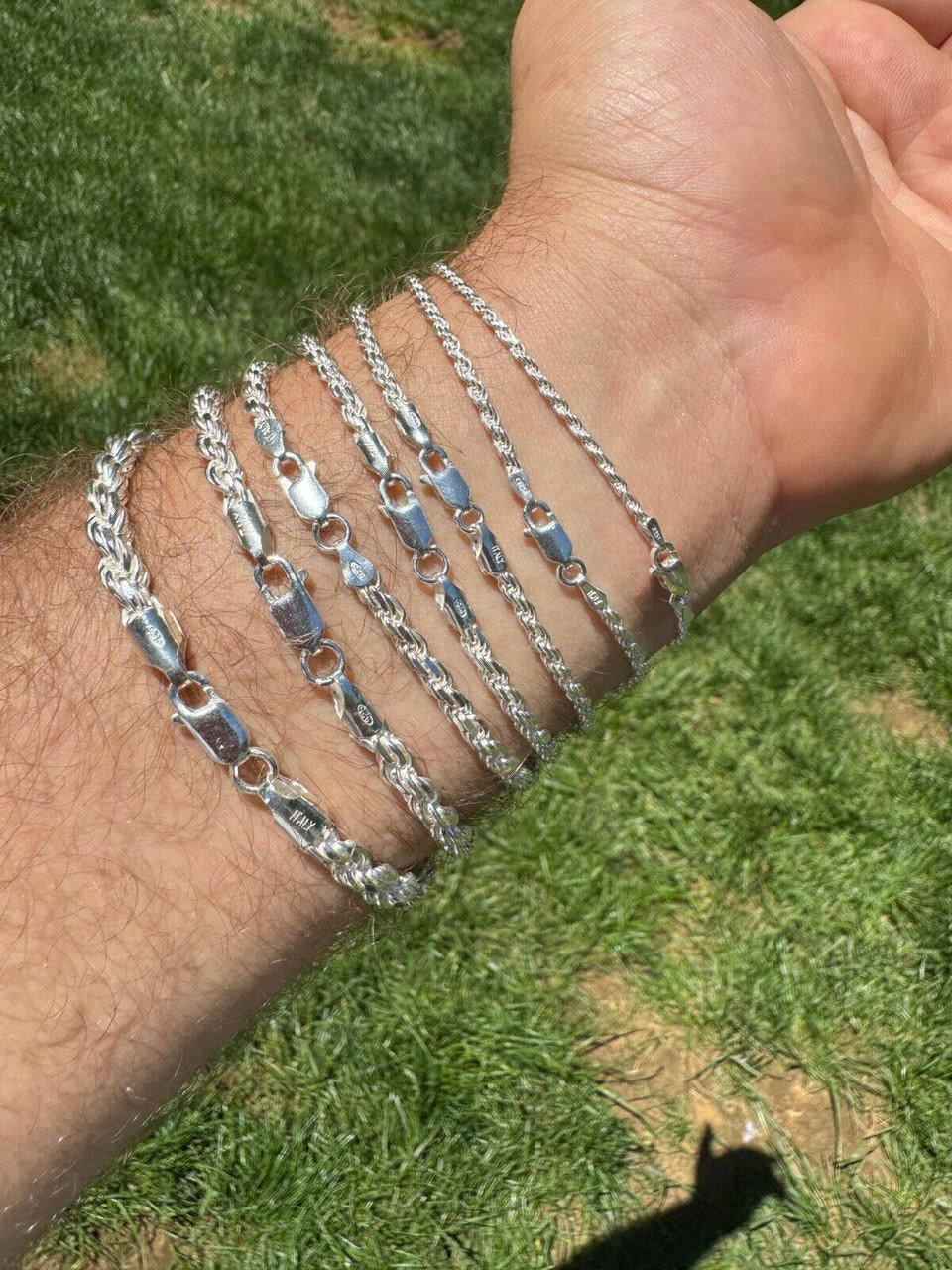Rope Bracelet | 925 Sterling Silver