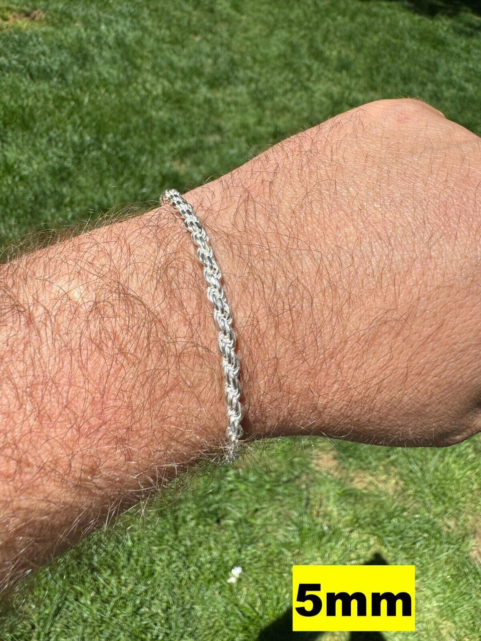 Rope Bracelet | 925 Sterling Silver