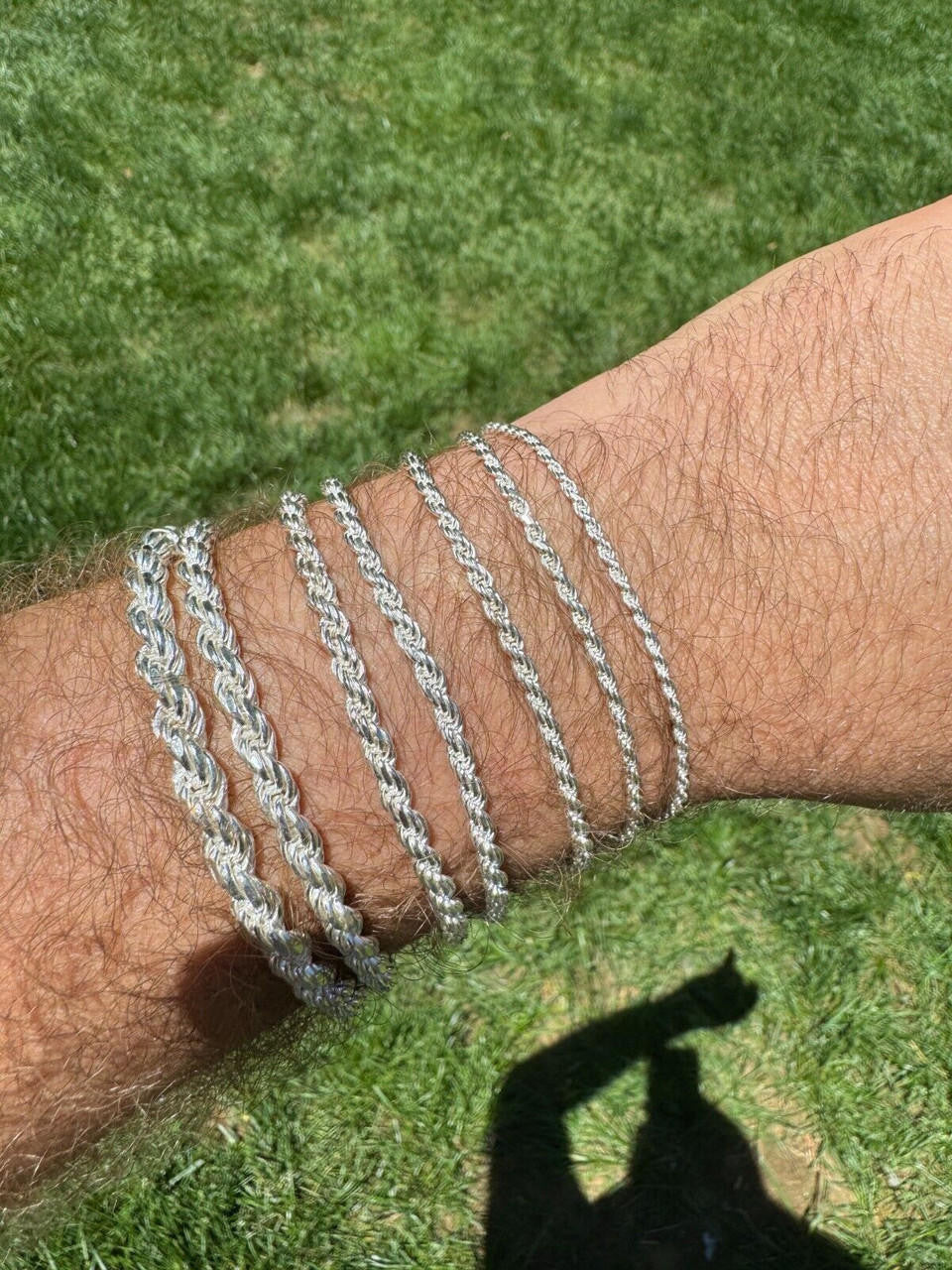 Rope Bracelet | 925 Sterling Silver