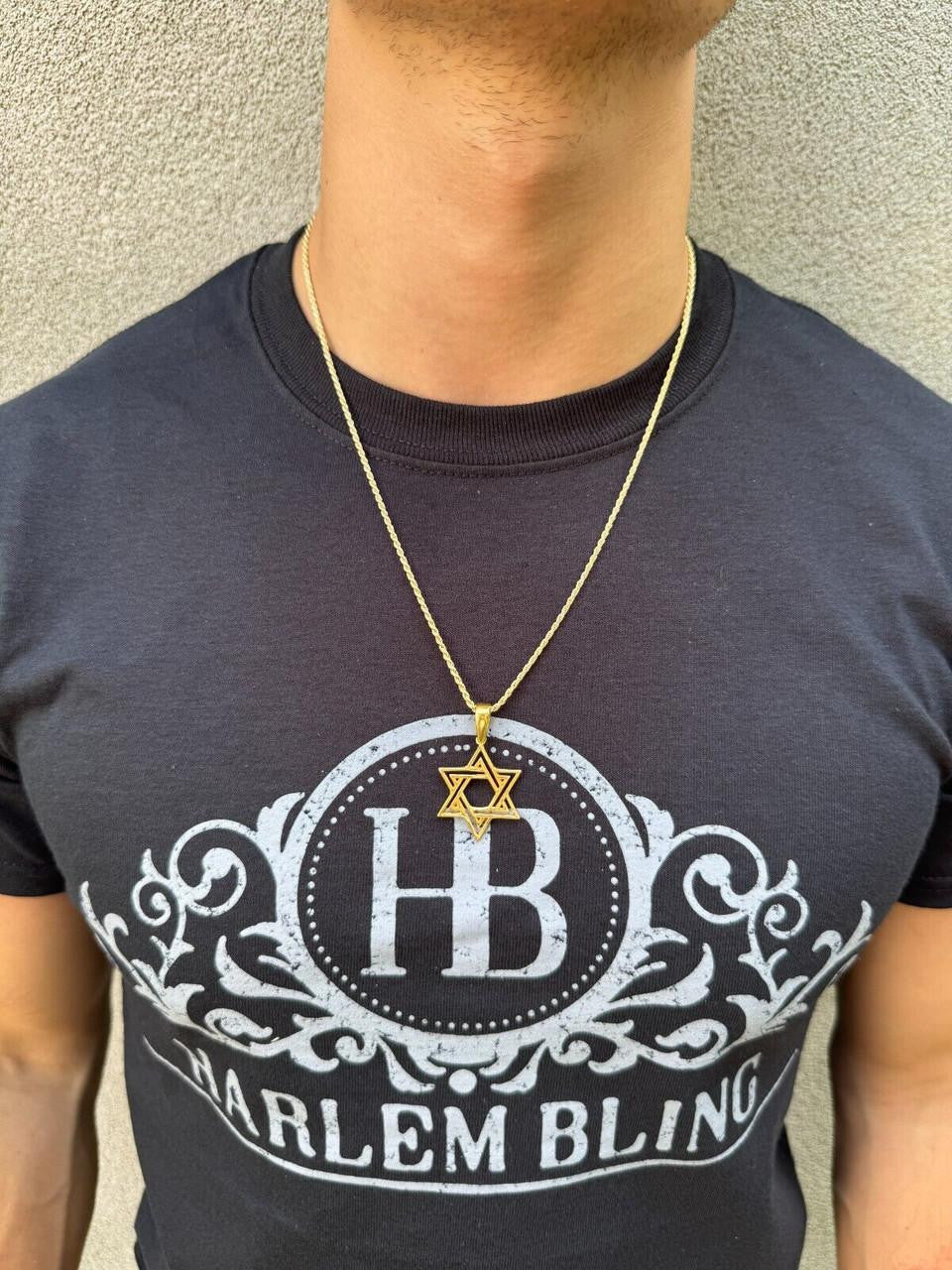 Jewish Cutout Star Of David Pendant | 14k Gold Vermeil Or 925 Silver